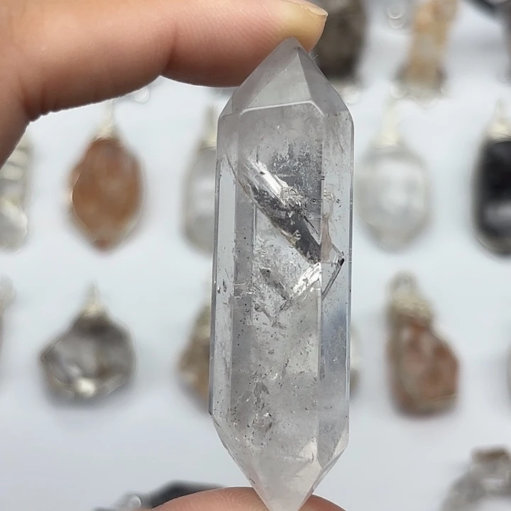 颈饰未镶嵌水晶闪灵钻63mm+