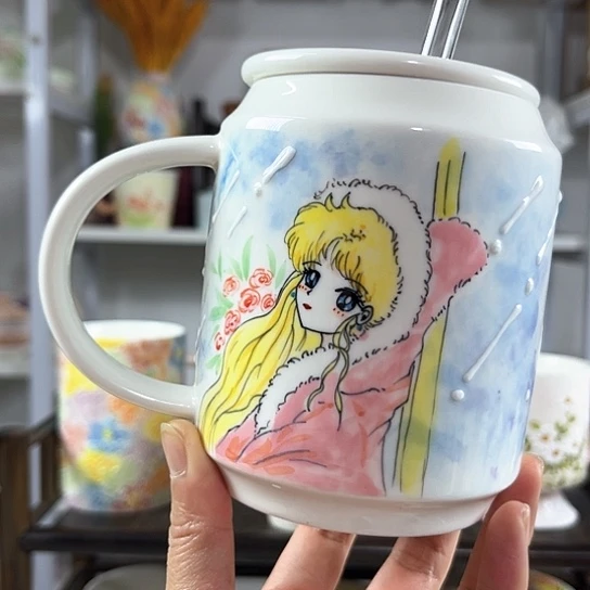 手绘高温釉下彩陶瓷