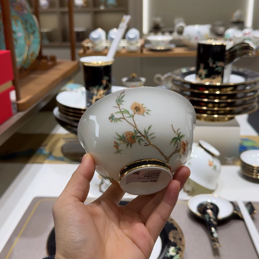 @****陶瓷福利米饭碗石榴