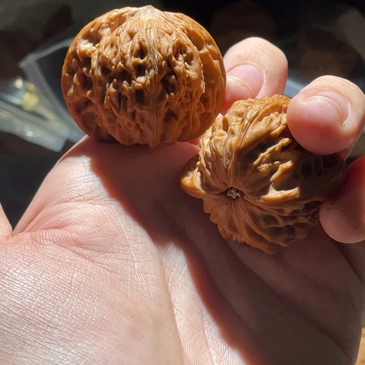 K***．把件文玩核桃41全品磨盘