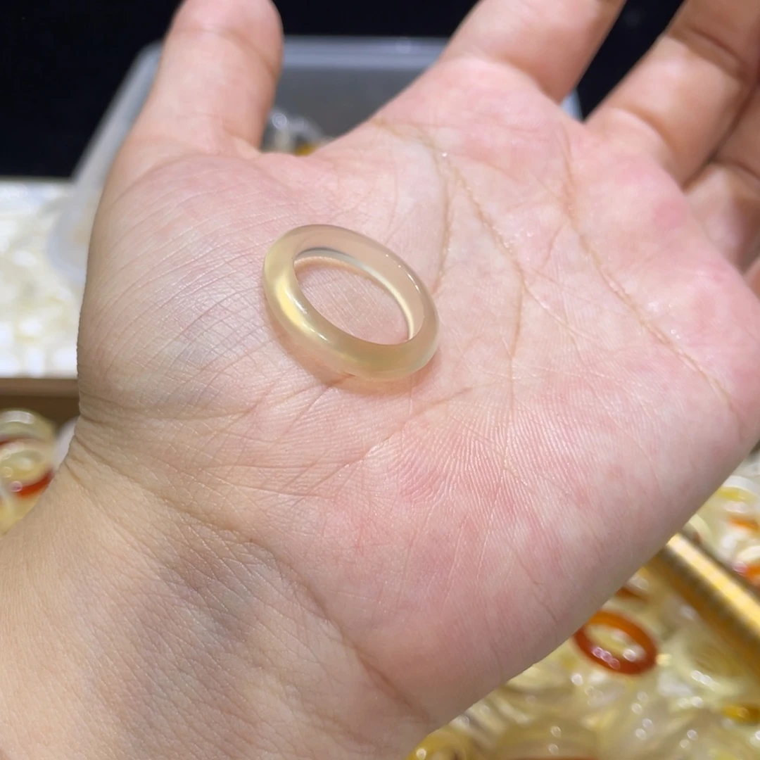 玛瑙/玉髓未镶嵌戒指527号港16