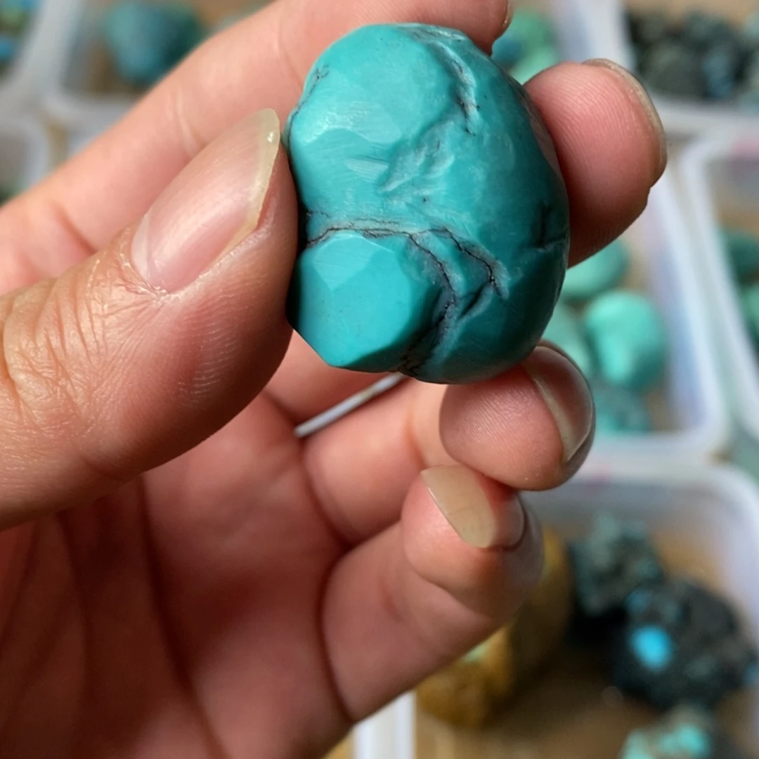 定制绿松石未镶嵌定制绿松石