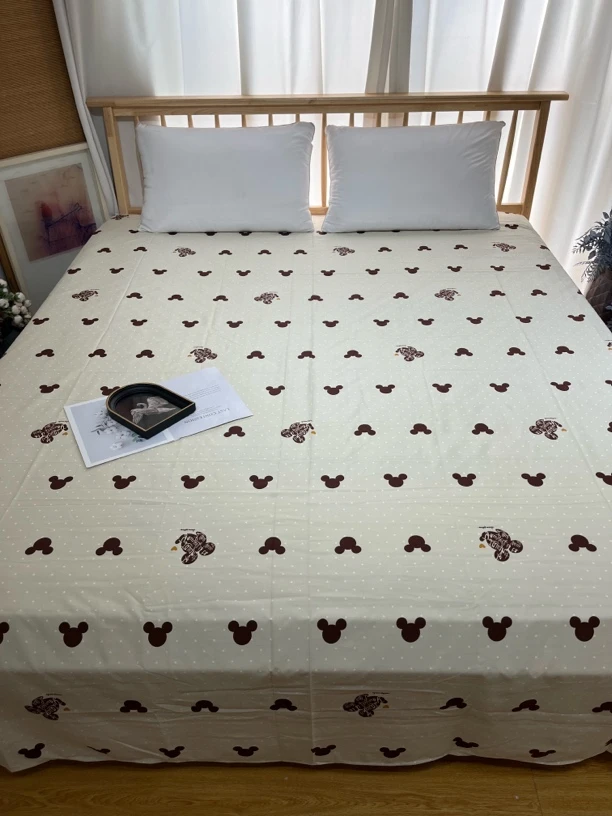 沐彩云棉双人床单250*250微瑕～Y523