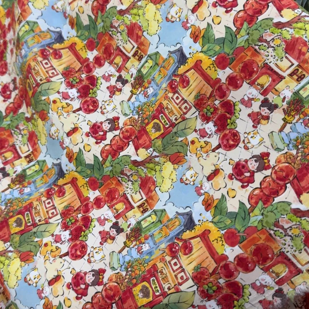 棉镇店之宝纯棉双层府绸1米价X1.5米宽D跨年福利