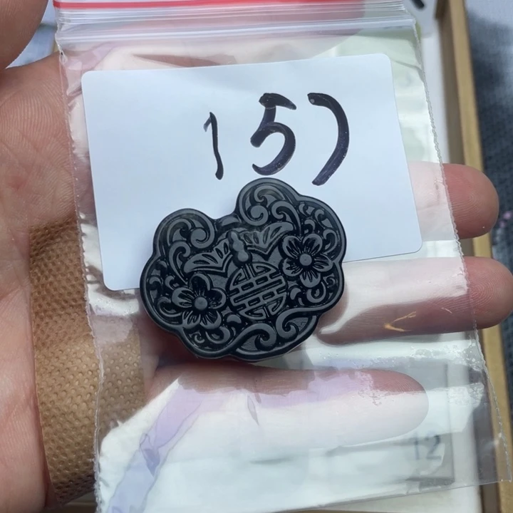 蛇纹石玉合金颈饰