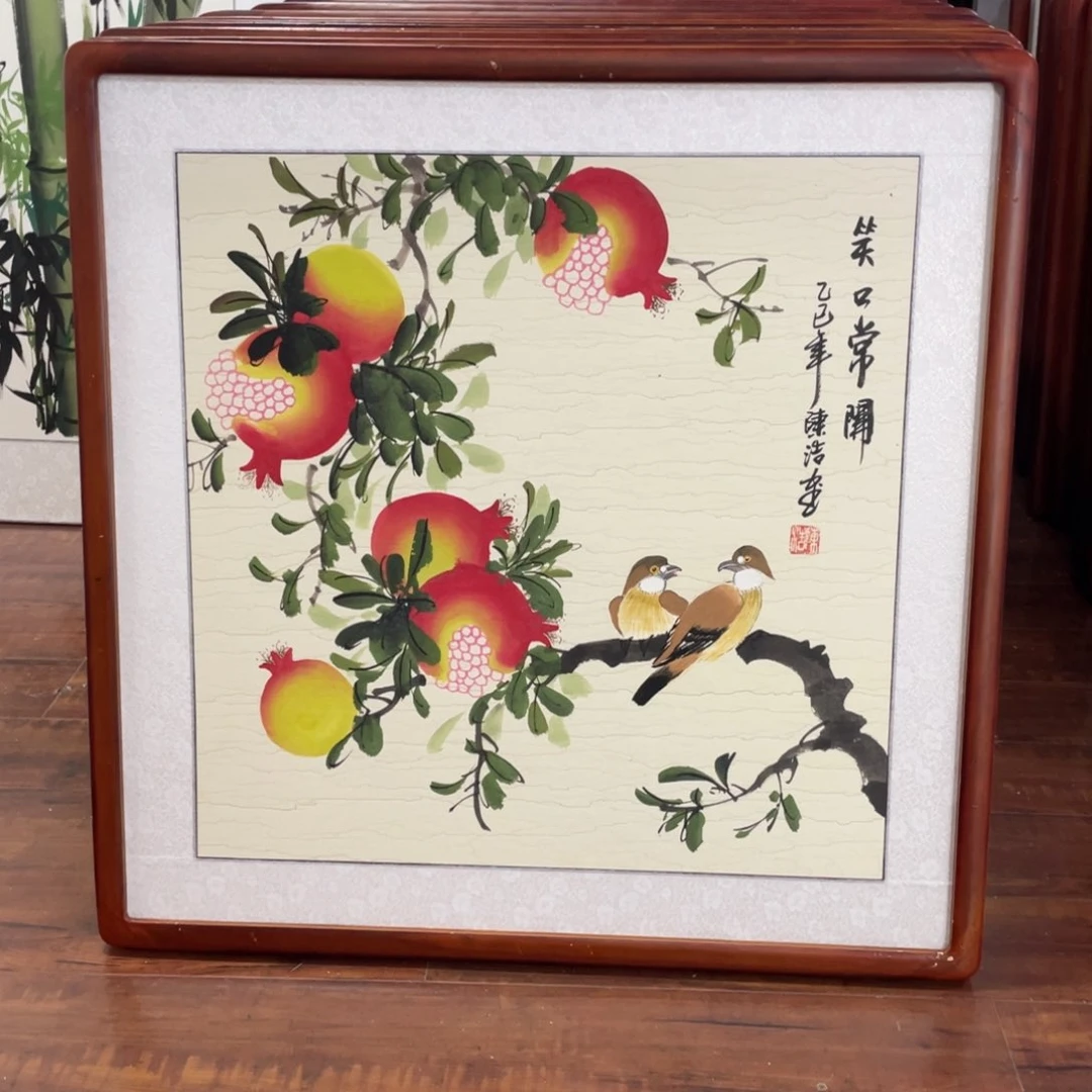 国画带框尺寸63*63厘米