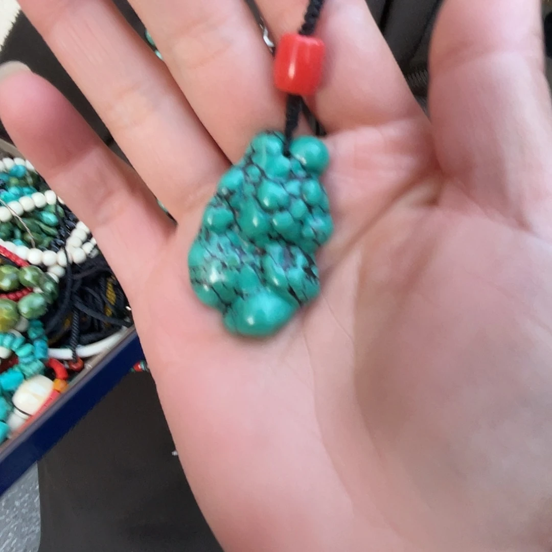 玻璃颈饰藏地朵朵精品单圈