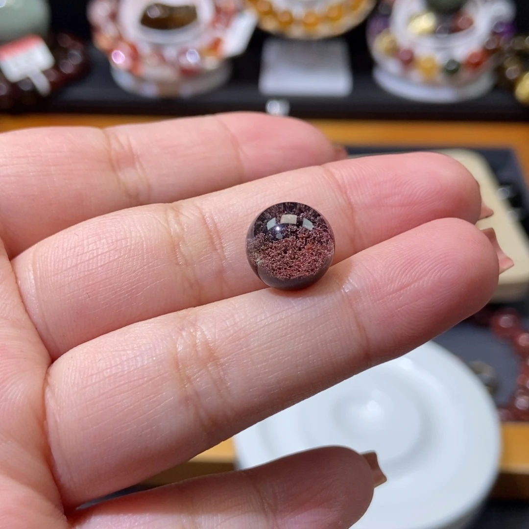幽灵单珠吊坠打孔不退不换未镶嵌水晶吃**翅