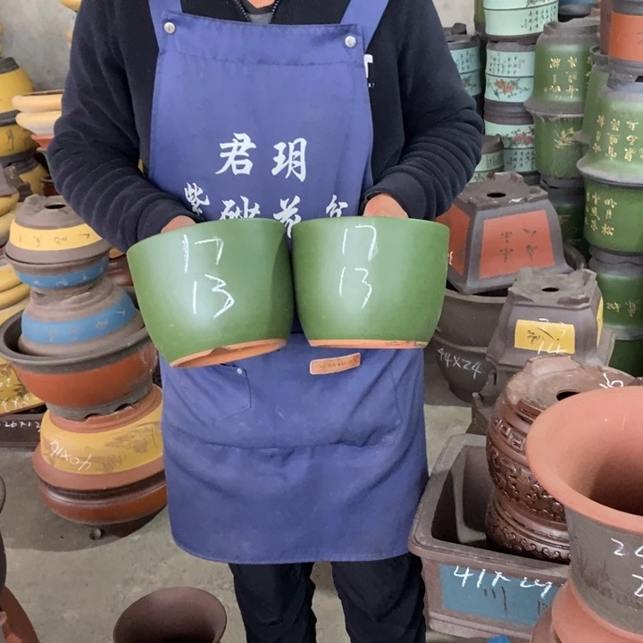 紫砂花盆紫砂花盆