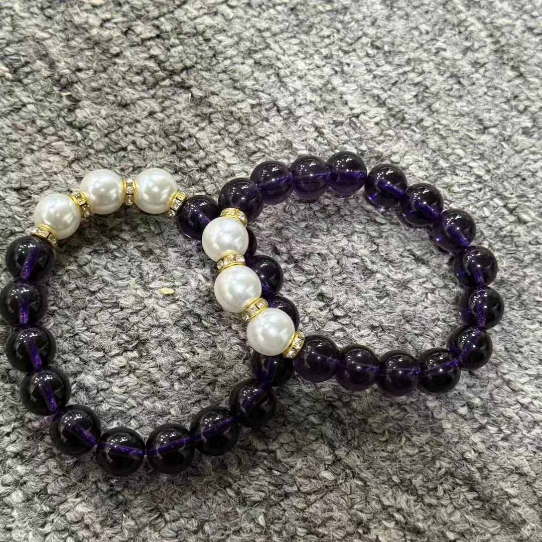 【福满满珠宝】FU001-紫龙唇紫龙天今设计款手串-多样性发其一
