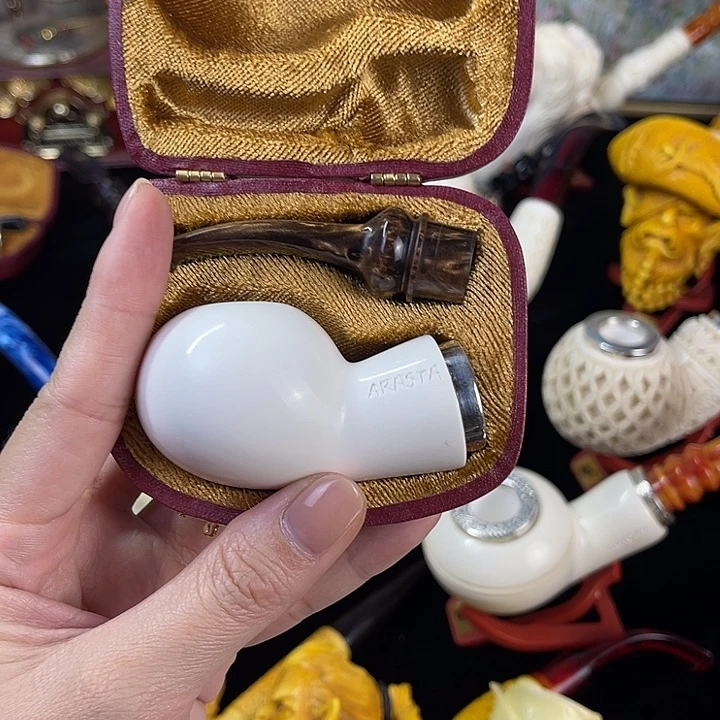 海泡石烟斗苹果平底锅