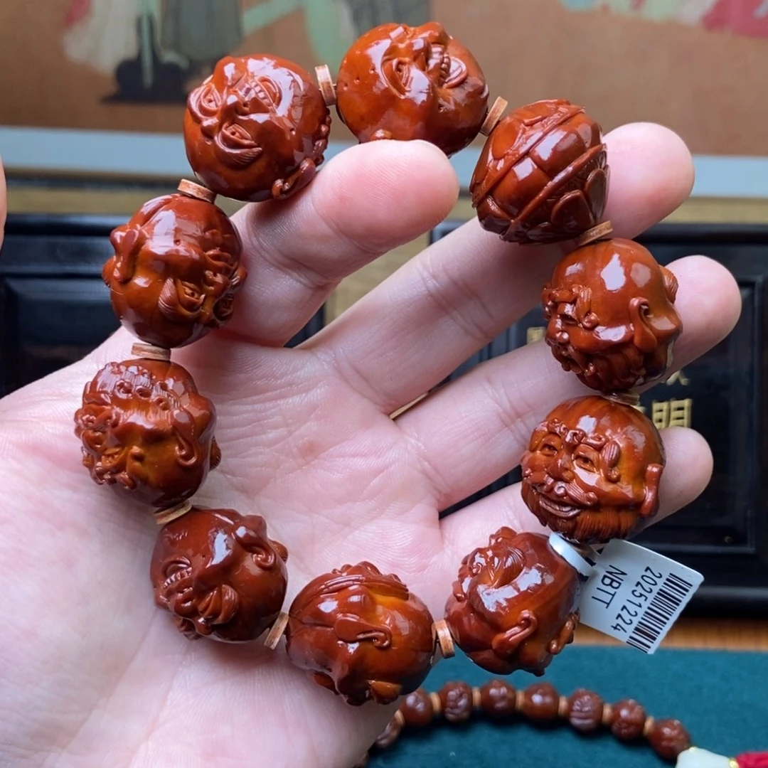 手串橄榄核须派罗汉