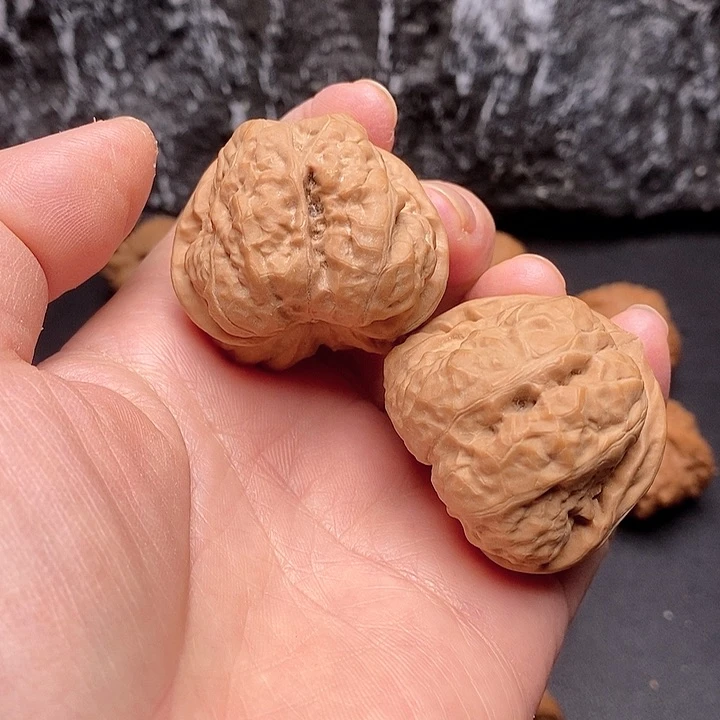 吊坠文玩核桃40,5怀柔肉开背蛤蟆