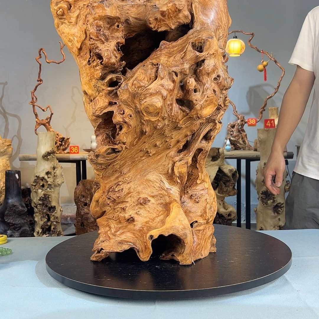 平***…香榧木皖南根雕3333自然一体