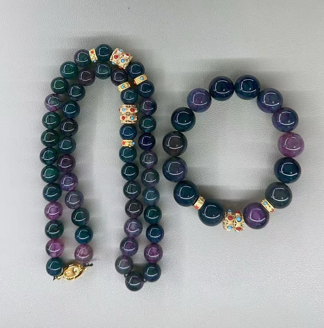 【红皮甘草】正品-甘纹草高端项链手串套装