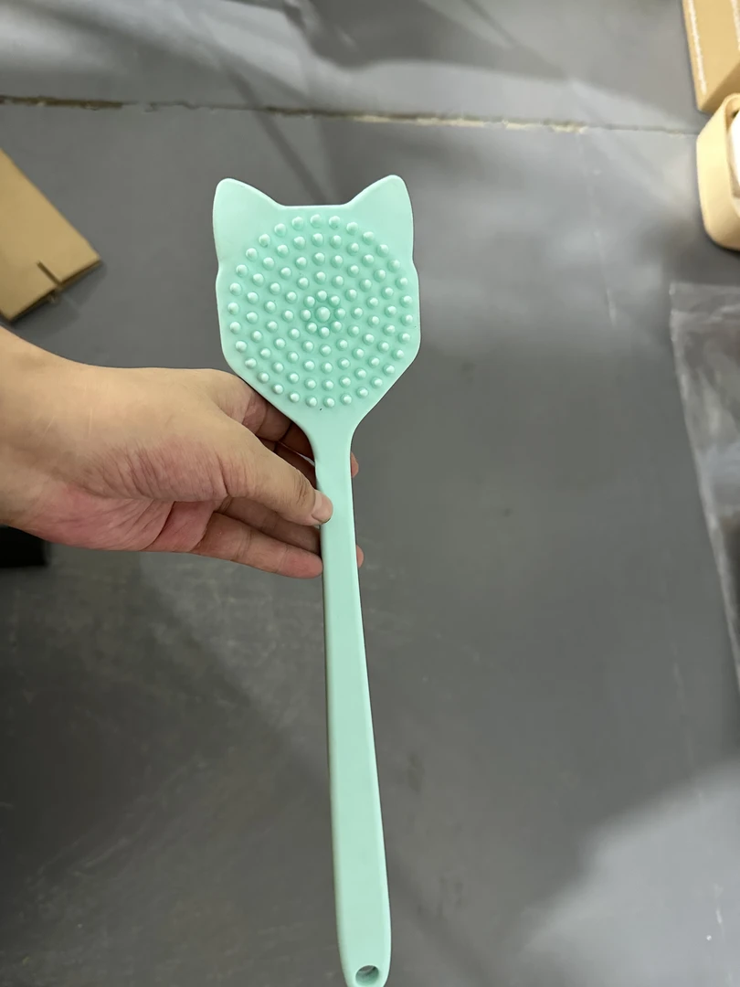 硅胶实心双面搓澡刷