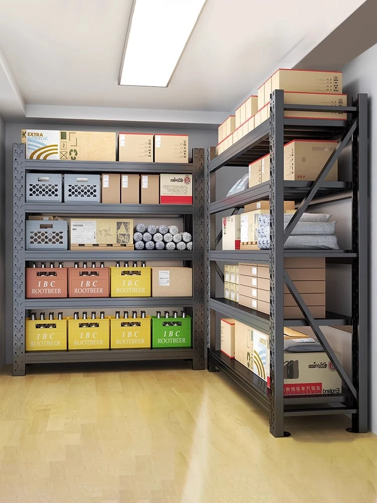 仓储货架多层置物架仓库重型落地展示架加厚家用超市多功能铁架子