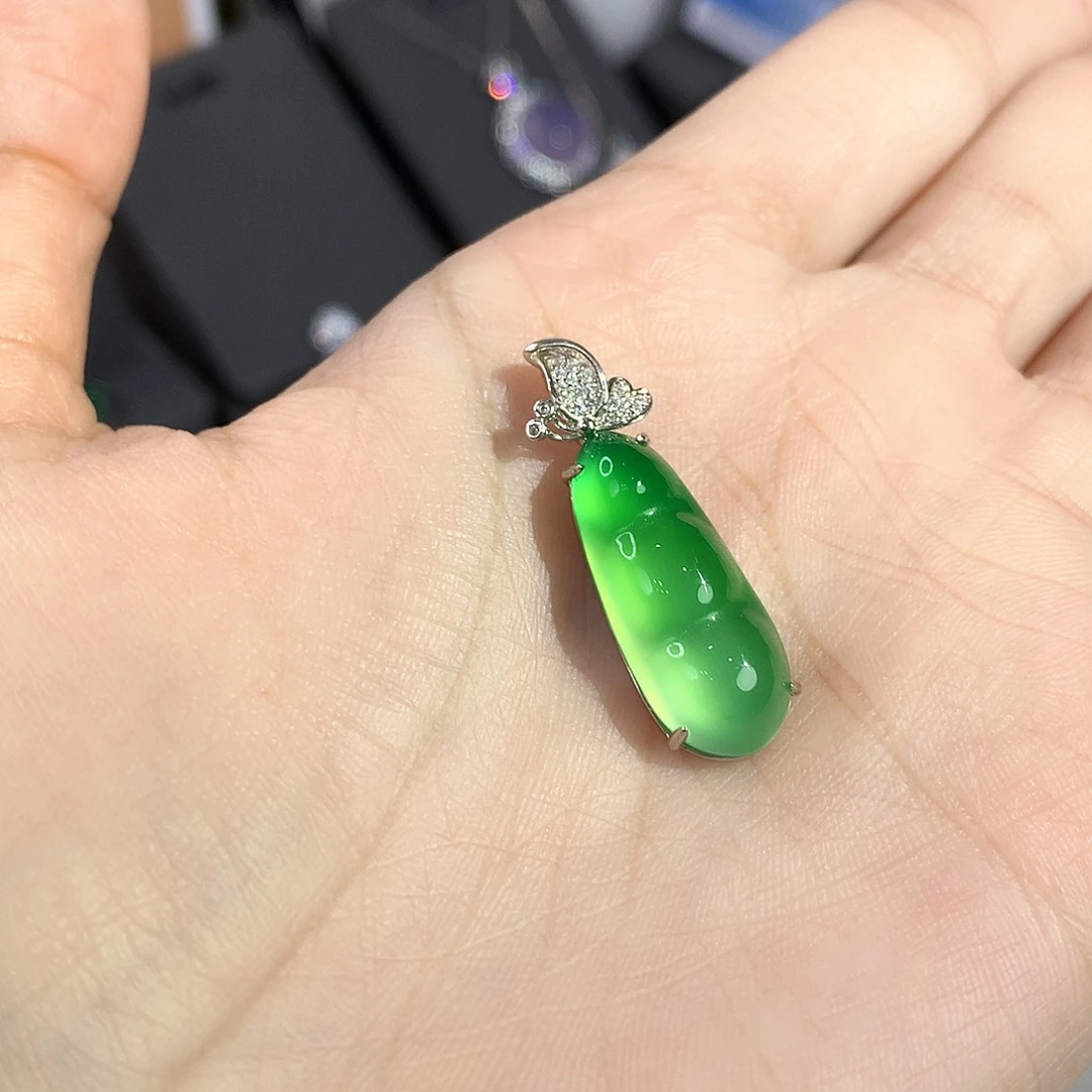 银S925镶嵌颈饰玛瑙/玉髓喵****品