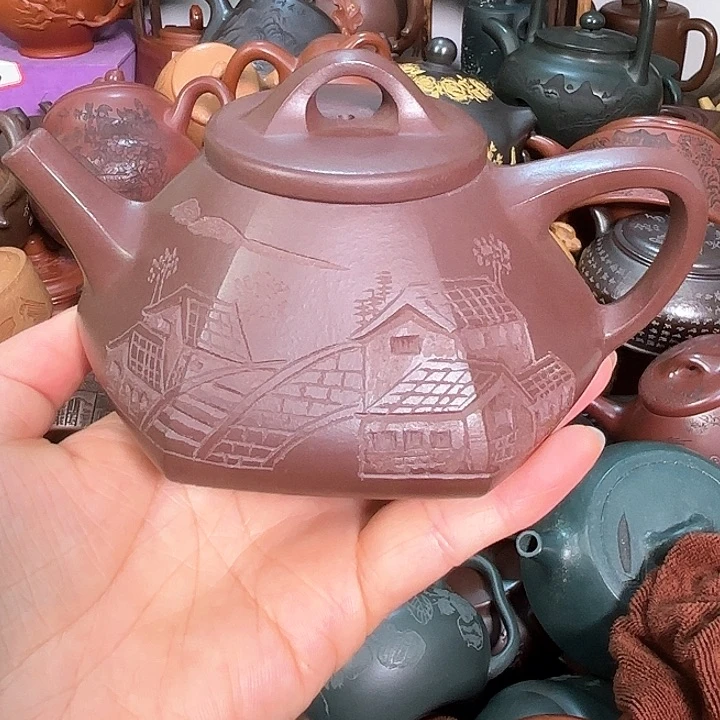 茶杯紫砂原矿宜兴紫砂壶杯