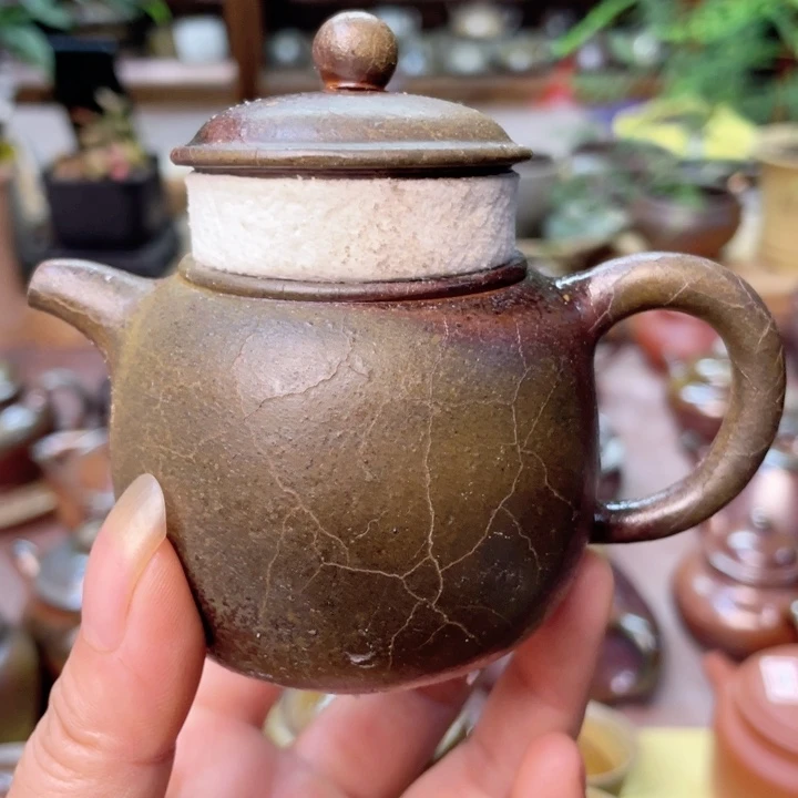 茶壶紫砂宜兴紫砂原矿泥料140降坡