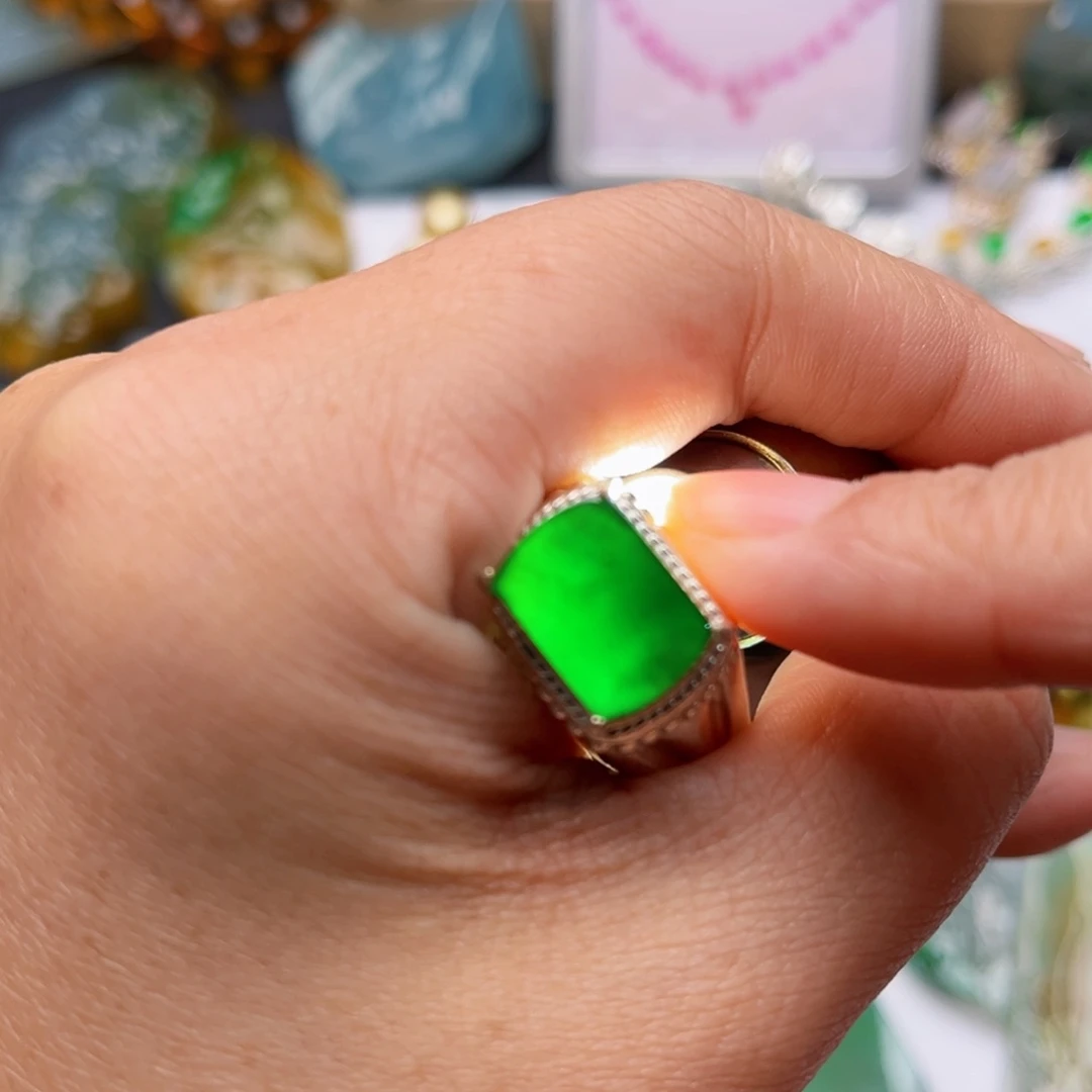 定制翡翠未镶嵌翡翠首饰