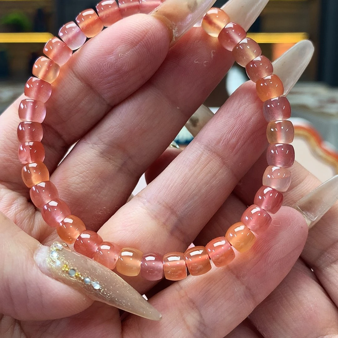 【闪购商品】南红玛瑙6m m未镶嵌直切手串