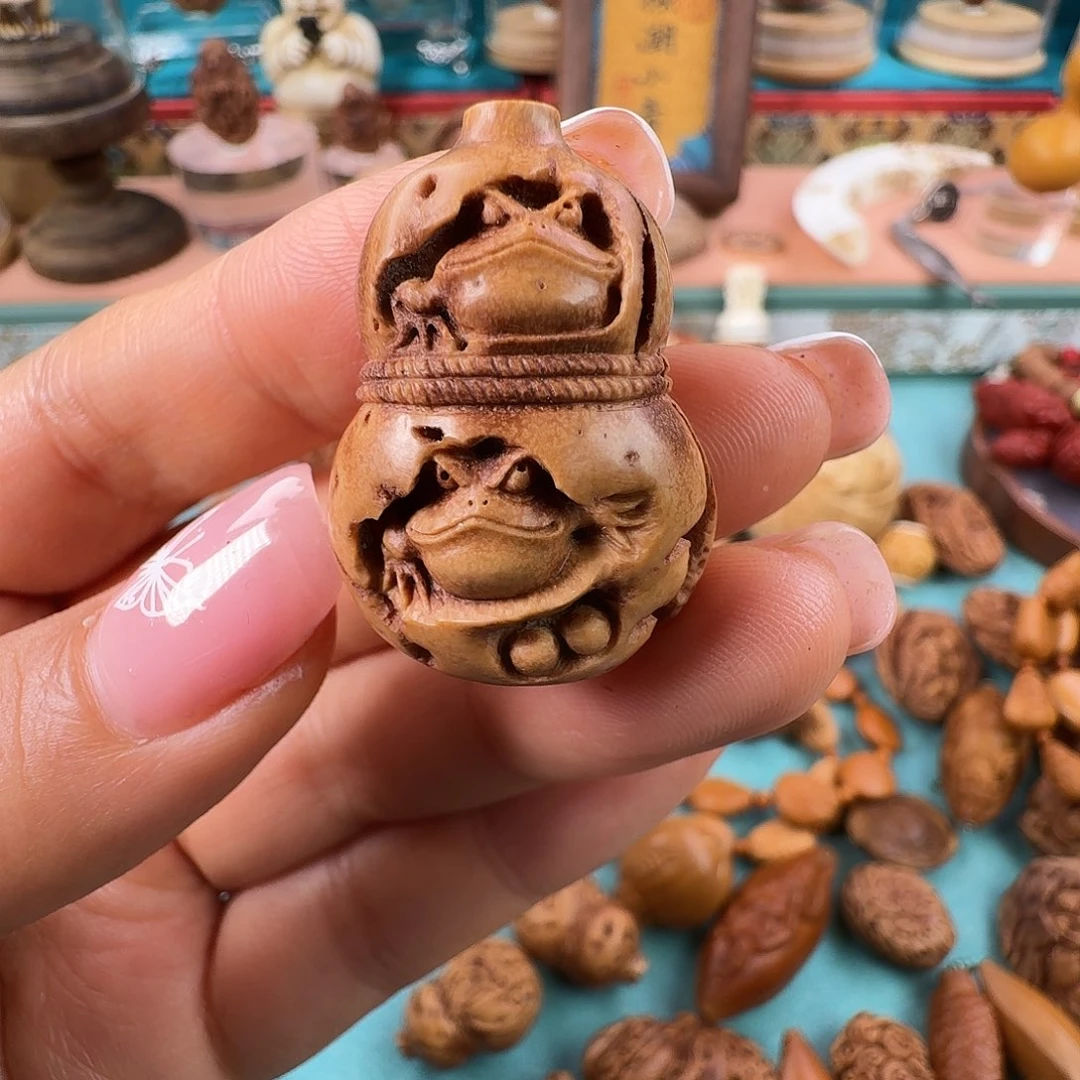 浮***生手串/手链橄榄核核潮核雕手工制作