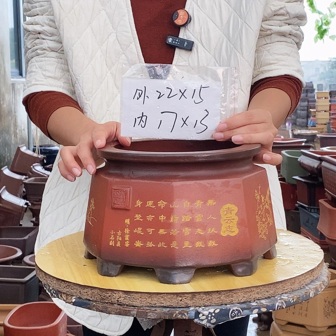 花盆紫砂紫砂花盆