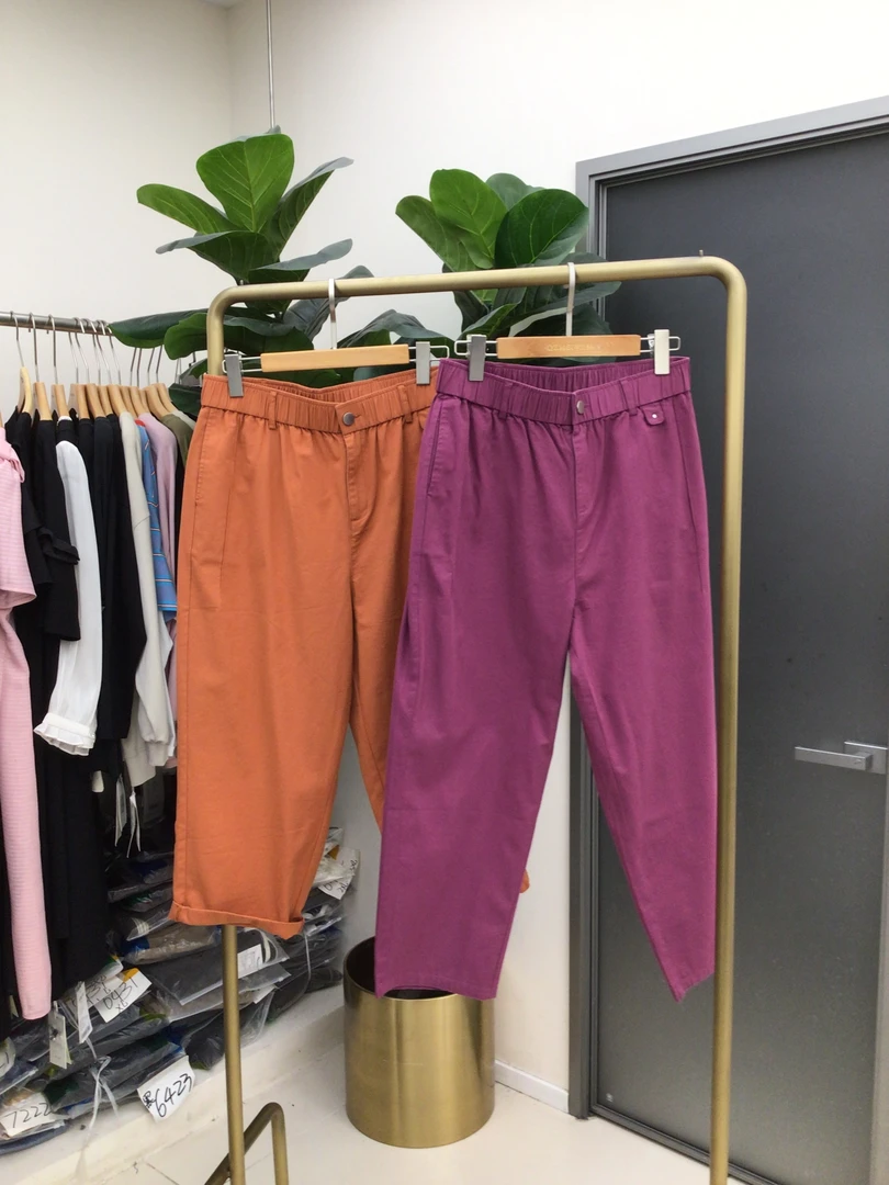 水淼春夏九分裤女8840