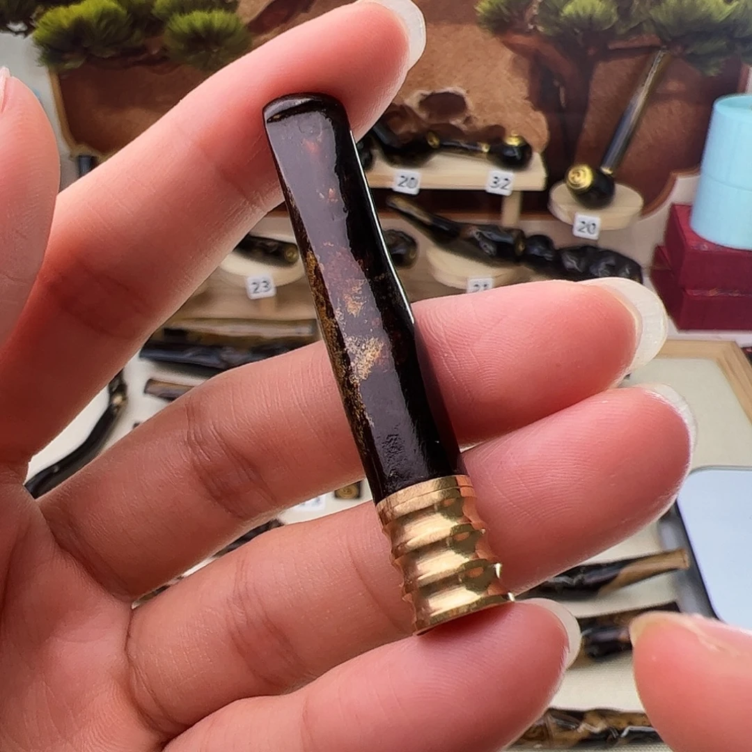 青皮柳小柳光面烟嘴