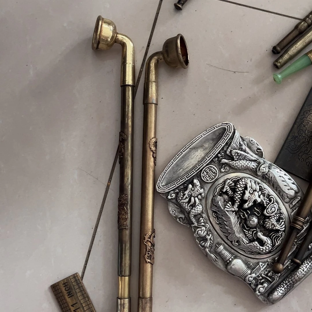 ****摇闪电购铜摆件工艺品