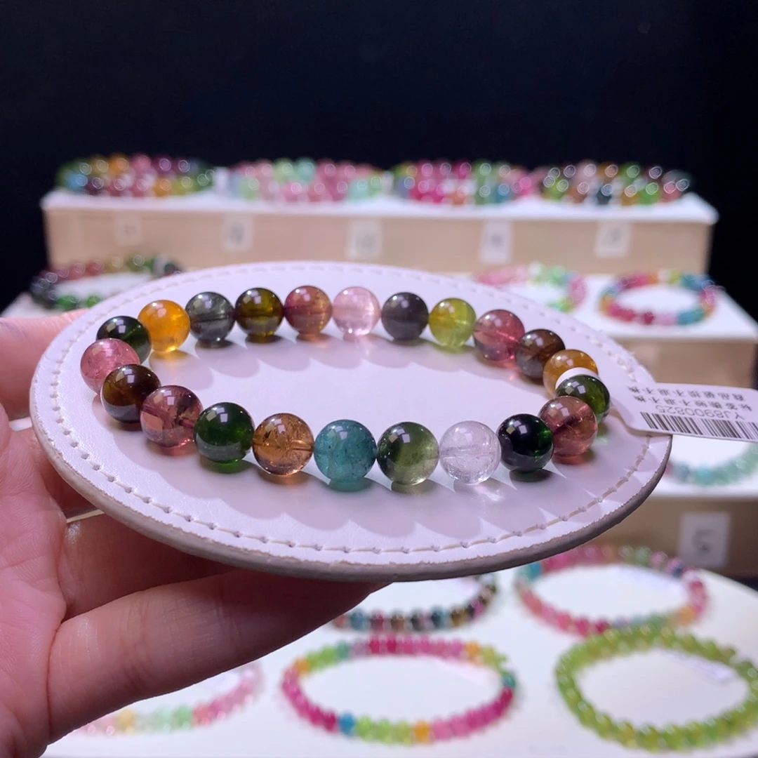 未镶嵌碧玺手链碧玺