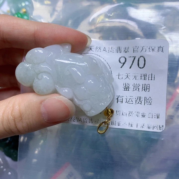 翡翠未镶嵌毛衣链翡翠