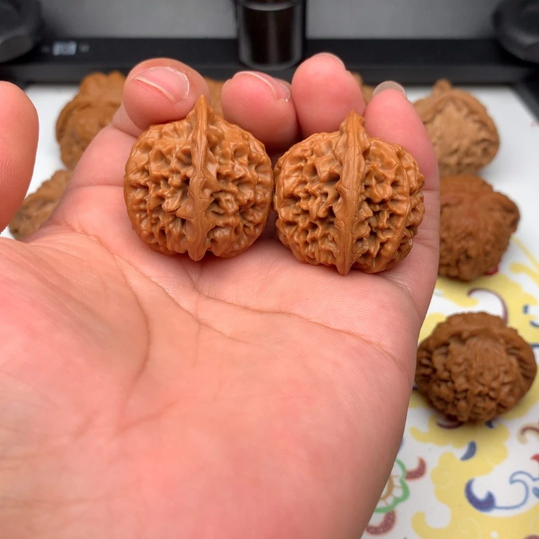 文玩核桃把件34全品秦闷258