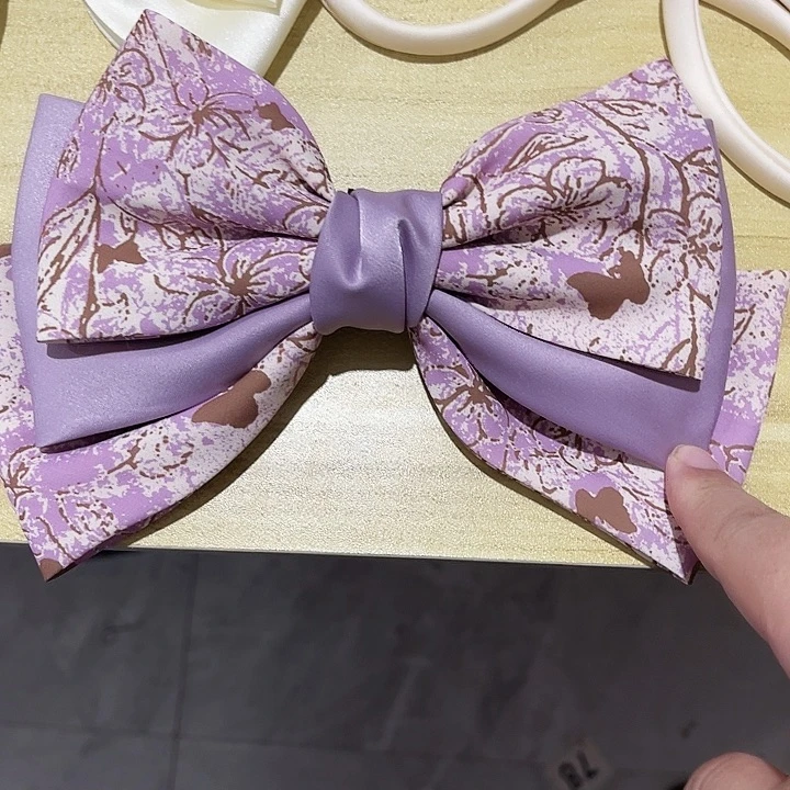 布艺铁合金蝴蝶结发夹