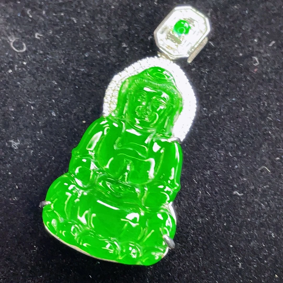 翡翠吊坠(不含链)未镶嵌