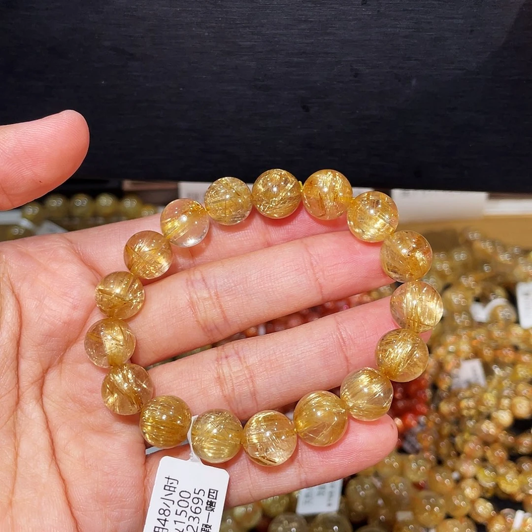 手链未镶嵌发晶毕业板钛钛晶11.4mm