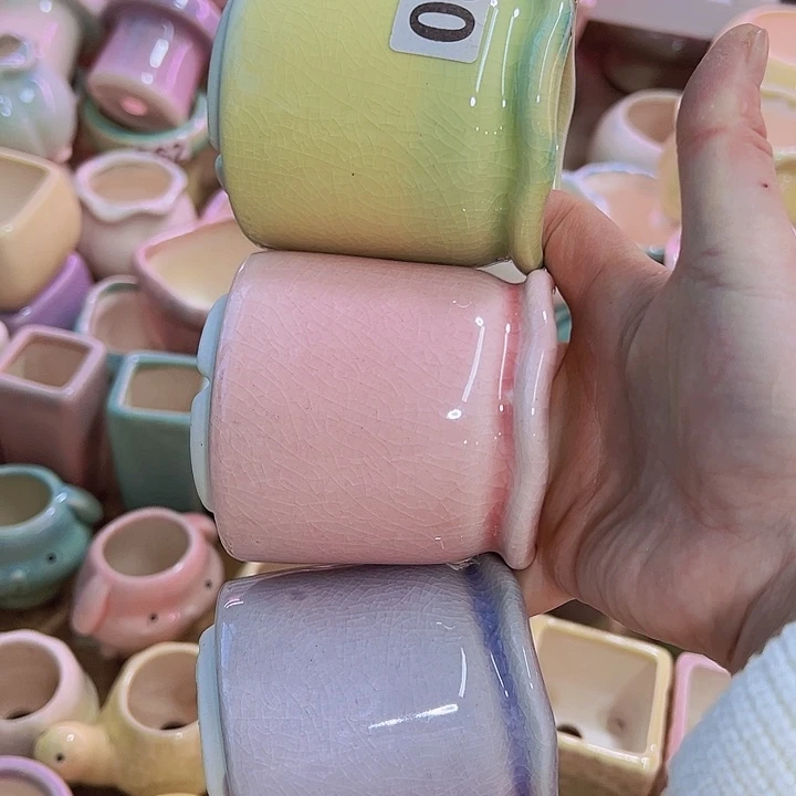 陶瓷花盆当场凑满12包邮