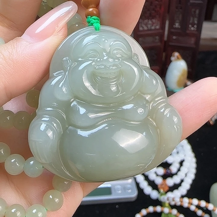 和田玉未镶嵌颈饰定制发货