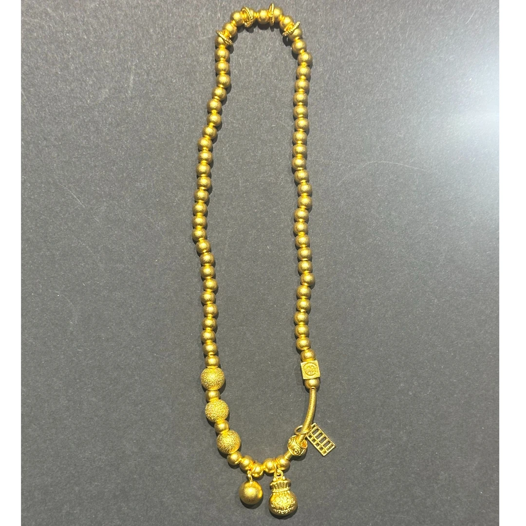 足银手链 双层钱袋手链时尚百搭