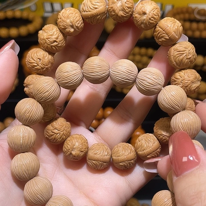 S***k猴头核桃手串猴头