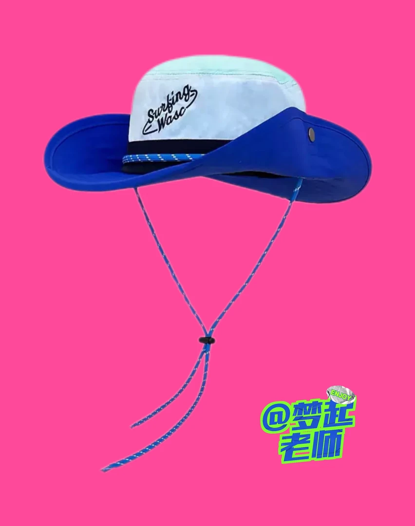 2025新款复古撞色帽子女夏季户外徒步遮阳登山帽户外夏运动帽