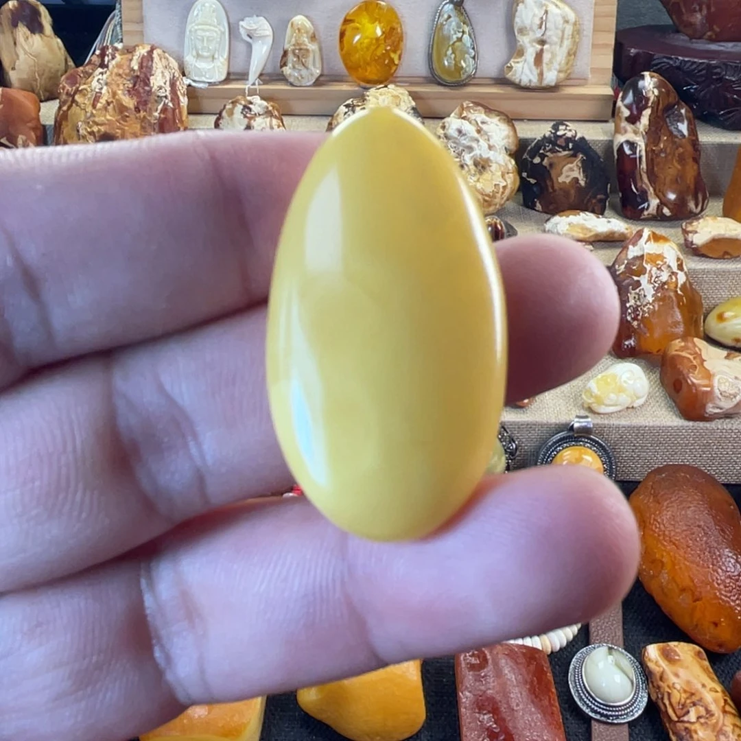 裸石琥珀未镶嵌天然蜜蜡