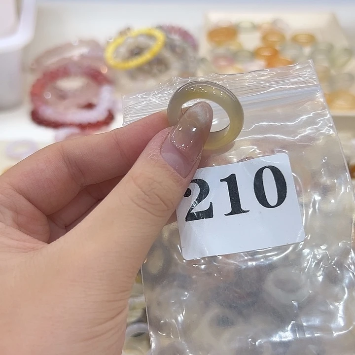 合金戒指玛瑙/玉髓210港15