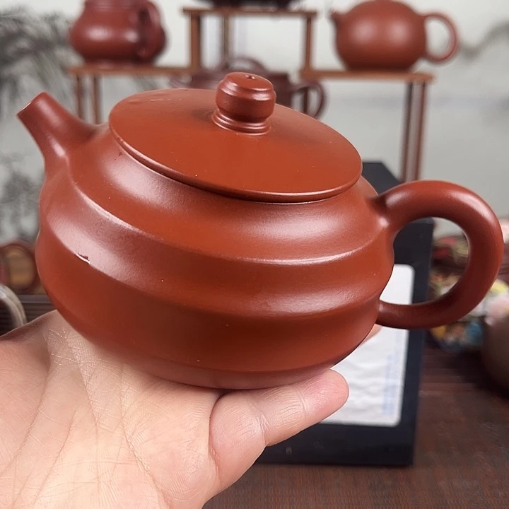 小***肥紫砂茶壶微瑕处理