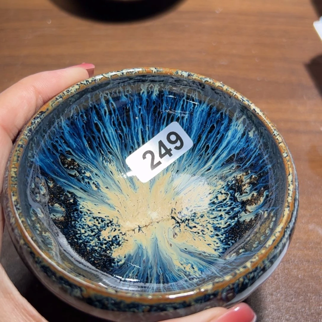 老***道茶盏全手工原矿原釉建盏