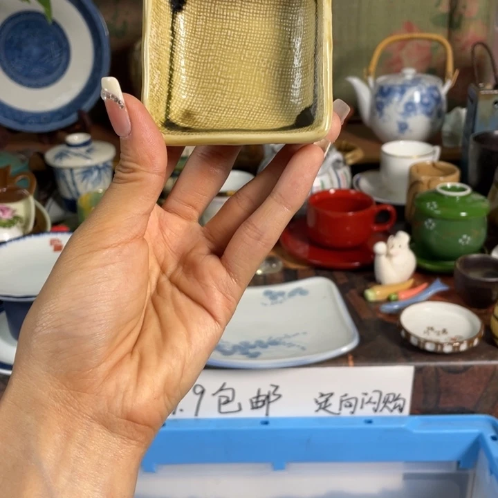 琉璃手工艺品瓷器瓷器微瑕