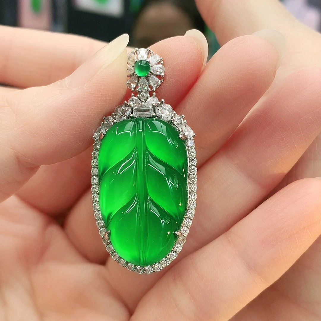 银S925镶嵌吊坠玛瑙/玉髓