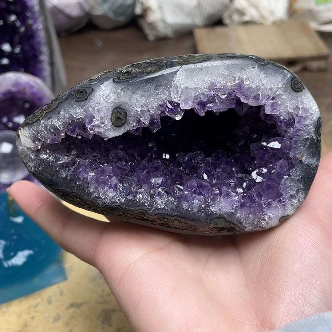 大型摆件（非配饰）紫晶未镶嵌