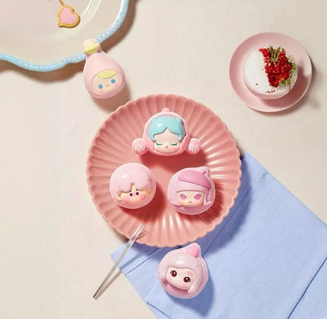 【拆袋】泡泡萌粒马卡龙甜品系列公仔萌粒sp摆件可爱礼物